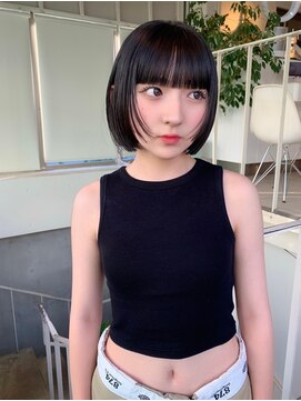 アクアオモテサンドウ(ACQUA omotesando) ◇顔周りだけボブウルフ