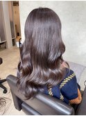 髪質改善＊ロングレイヤーグレーベージュ＊美髪【Zina船橋】