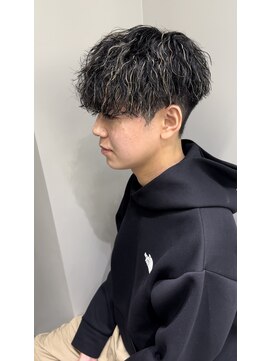 スキル 渋谷(SKILL) ハイライト無造作パーマ