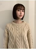 ミニボブ/オリーブベージュ