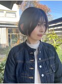 ぱっつんボブ