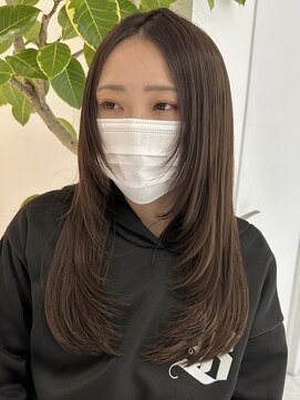 スティロ(stylo) ハイライトカラーグレージュベージュケアブリーチダブルカラー