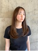 地毛風ストレート/レイヤーカット