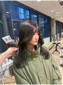 オリーブベージュグレージュ透明感カラー