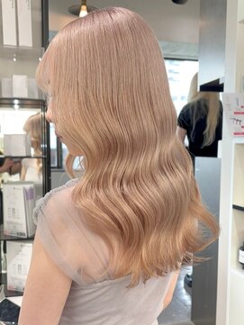 ベレーザ 渋谷(BELEZA) 9711渋谷ブロンドミルクティーアッシュホワイト韓国ワンホンヘア