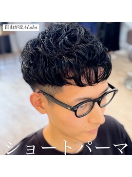 アロハ(ALoha) 《　メンズ　》ショートパーマ