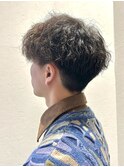 メンズカット ツイストスパイラルパーマ
