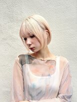 ミエルヘアービジュー(miel hair bijoux)&nbsp;ハイトーン　ボブ