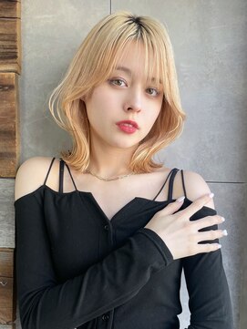 トルネード(TORNADO) 韓国へア サイドバングをフェイスレイヤーで垢抜けヘアに M0213