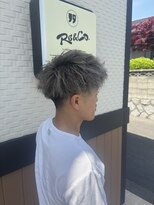 リアンドコー(Re&co) ＊yoshiya＊men's design＊　ツイスパ×フルハイライト