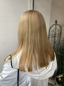 ウル(ulu) ホワイトベージュ　After