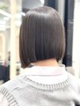 ロンドヴァリー 渋谷店(Lond vallee) 切りっぱなしボブと縮毛矯正で叶える貴方の理想!
