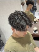 奈良橿原大和八木波巻きシャドウパーマ
