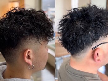 オービット O-bit ヘアデザインの写真/ON/OFFかっこいいを実現☆再現性の高いスタイルで忙しい朝も簡単にキマる！頭皮ケアも充実してます♪