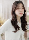かき上げバング大人美人モテ髪韓国風巻きa戸田公園20代30代40代