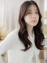 カバーヘア ブリス 戸田公園西口店(COVER HAIR bliss)&nbsp;かき上げバング大人美人モテ髪韓国風巻きa戸田公園20代30代40代