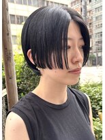 トリッカ 銀座(tricca)&nbsp;ショートボブ/ショートヘア/イメチェン/簡単スタイリング