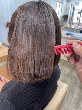 フレイムス ヘアアンドリラックス 大宮東口店(Frames) 髪質改善×ノンアルカリストレート