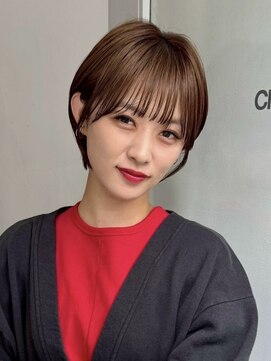 クロト(Clotho) ショートカット/髪質改善縮毛矯正白髪ぼかしレイヤーカラーボブ