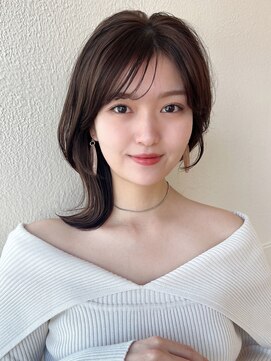 アフロート エル 錦糸町(AFLOAT L) 2wayバングで小顔に見えるフェイスレイヤーで作るくびれヘア