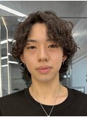 大人の色気髪/メンズパーマ/サーフシャドウパーマ