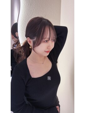 マキュムドオリ 並木通り(MAQUM) 【Rei限定】韓国顔まわりカット