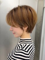 ビューナゴヤ 名駅(VIEW NAGOYA)&nbsp;ショート/オリーブカラー/髪質改善/白髪ぼかし/小顔