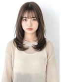 かわいいレイヤーカット