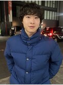 ［men's］メンズニュアンスパーマ大人色気パーマ.メンズスタイル
