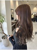 ブリーチなしダブルカラー◎やわらかベージュ