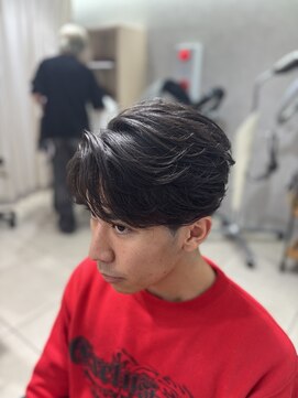 アッシュ 高幡不動店(Ash) 曲がる縮毛矯正センターパートフェザーパーマ髪質改善