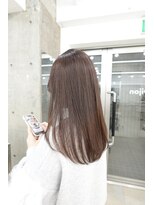 ディジョン 自由ヶ丘(Dijon)&nbsp;韓国顔まわりレイヤーカットグレージュオリーブベージュブラウン