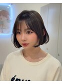 福岡ボブ/縮毛矯正/ぱつっとボブ/ボブ/髪質改善/レイヤーボブ