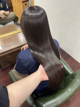 ワンラヴェストヘアオルシェット 長野駅(One Lovest Hair olchette) 髪質改善ストレート/顔周りレイヤー/髪質改善/長野市/長野駅