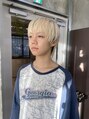 ユニオンデュオ 栄(Union Duo) メンズハイトーン×ウルフカットで中性的な雰囲気に
