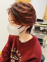 ツバメ(Tsubame)&nbsp;ブリーチ無しオレンジレッドカラー