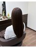 ☆癖毛がサラサラに♪髪質改善メテオストレート+高濃度酸素水ヘアケア+カット