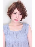 20代30代☆うざバングなふわっとショートボブ　藤沢
