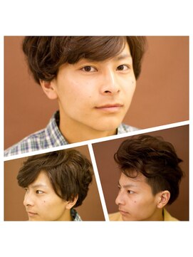 ヘアアンドリラクゼーション ヒスイ(Hair＆Relaxation HISUI) ナチュラルウェーブ×2ブロック