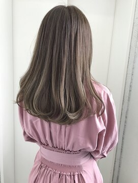ヘアーデザイン シュシュ(hair design Chou Chou by Yone) 透け感ラテベージュ♪