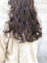 ニア 清澄白河(nir)&nbsp;〈清澄白河 半個室〉ハードパーマ/柔らかグレージュ