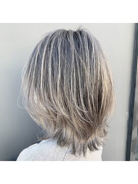 ダブル(W) バレイヤージュカラー