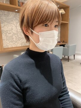 トップヘアーヒルズ 安城(TOP HAIR HILLS) ハイトーンショートスタイル/ニュアンスカラー/ハイトーンカラー