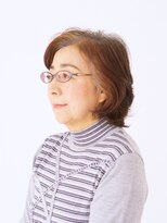 えがお美容室 【えがお美容室】60代70代に人気☆ひし形ミディアム