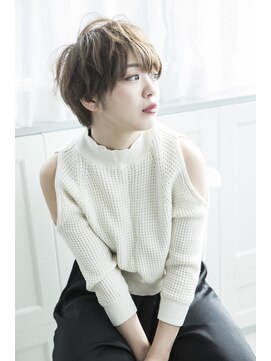 ミエル ヘア 新宿(miel hair) 〈mielhair新宿〉大人可愛いナチュラルショート