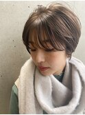 ショートカールボブ