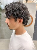 メンズパーマ、スパイラルパーマ、ウルフ、常田大希