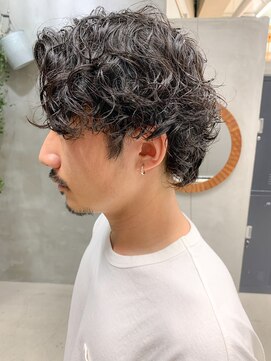 テトヘアー(teto hair) メンズパーマ、スパイラルパーマ、ウルフ、常田大希