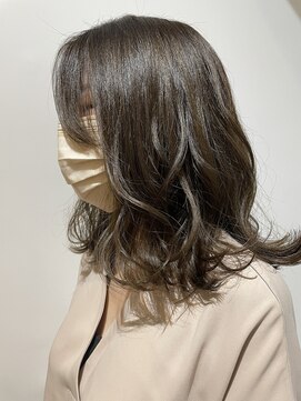 オレンジ 十三店(ORANGE) オリーブベージュで透明感カラー！！