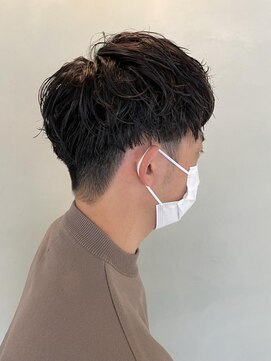 ジェムバイアルテフィーチェ(gem by artefice) メンズマッシュパーマ